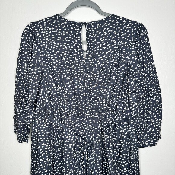 Isabel Maternity by Ingrid & Isabel Gray & White Maxi Dress NWT - Picture 5 of 7